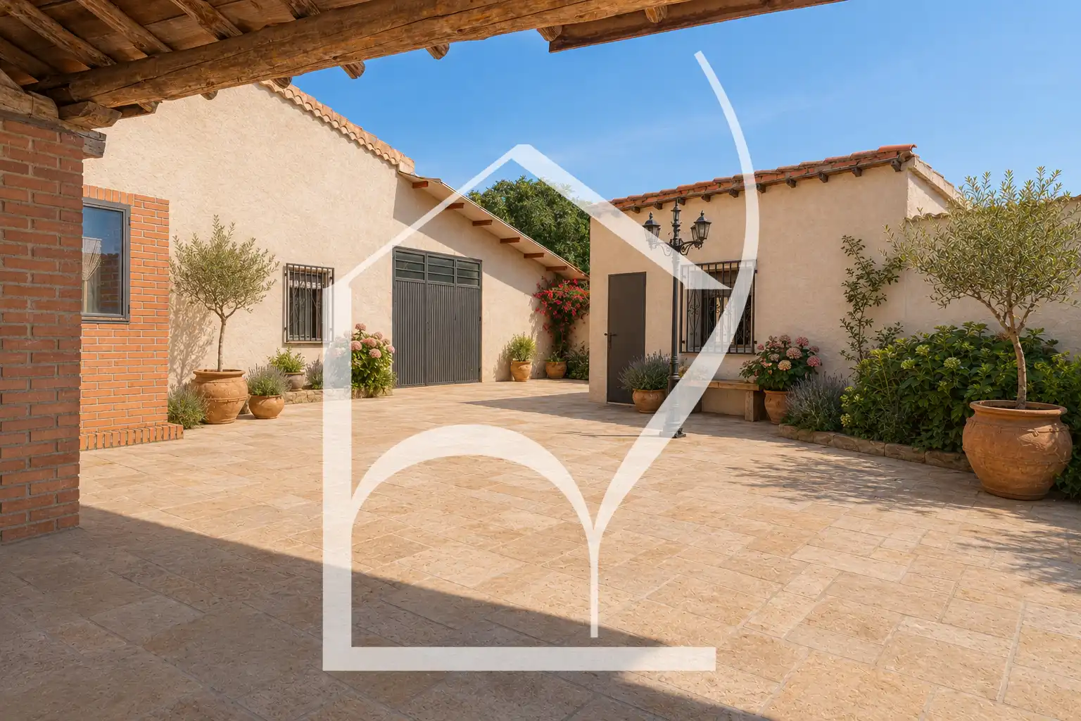 Terraza de Casa o chalet en venta en Villarmayor con Aire acondicionado