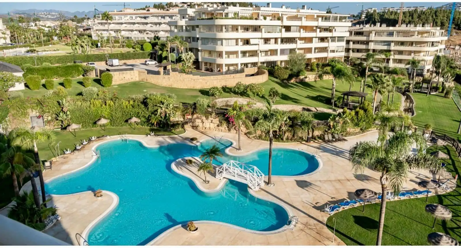Piscina de Apartamento en venta en Mijas con Aire acondicionado, Terraza y Trastero