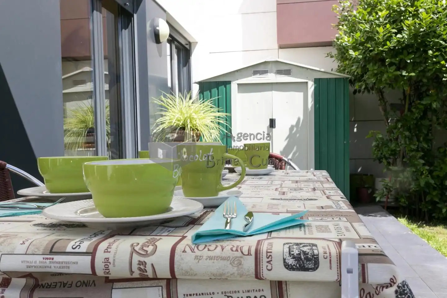 Terrasse von Erdgeschoss zum Verkauf in Oviedo  mit Heizung, Privatgarten und Parkett