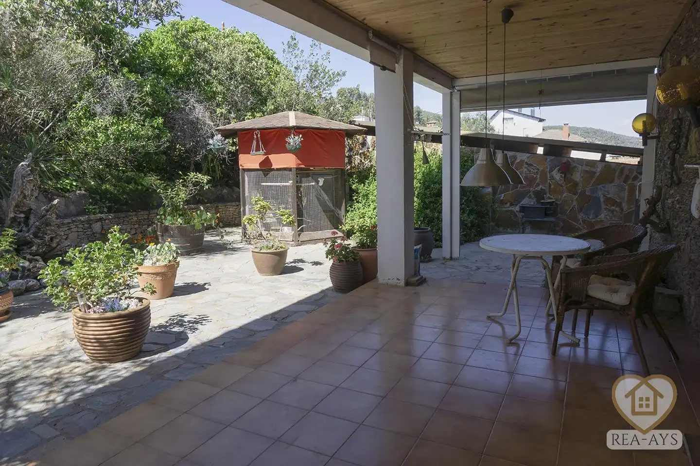 Terraza de Casa o chalet en venta en Vallirana con Jardín privado, Terraza y Trastero