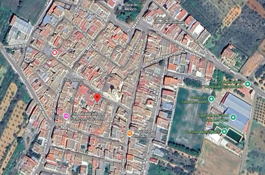 Vista exterior de Casa o xalet en venda en La Salzadella amb Terrassa i Balcó