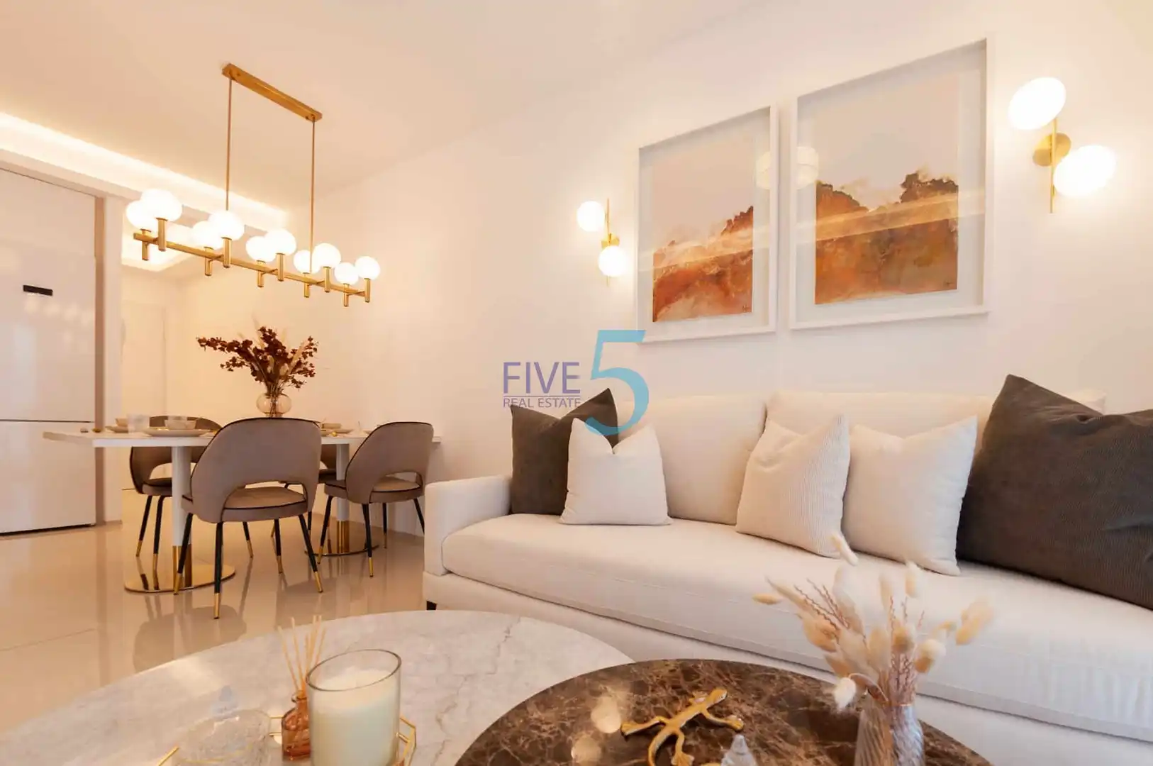 Living room of Flat for sale in Rojales  with Swimming Pool
