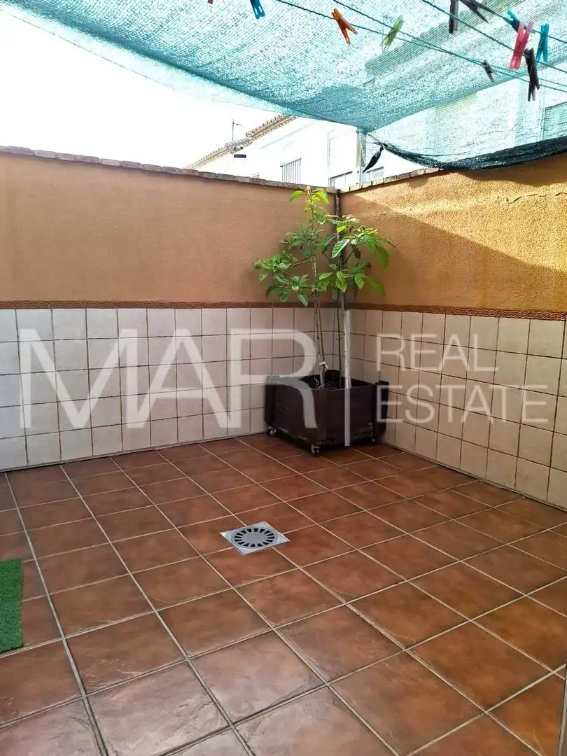 Terraza de Casa adosada en venta en Chiclana de la Frontera con Aire acondicionado y Balcón
