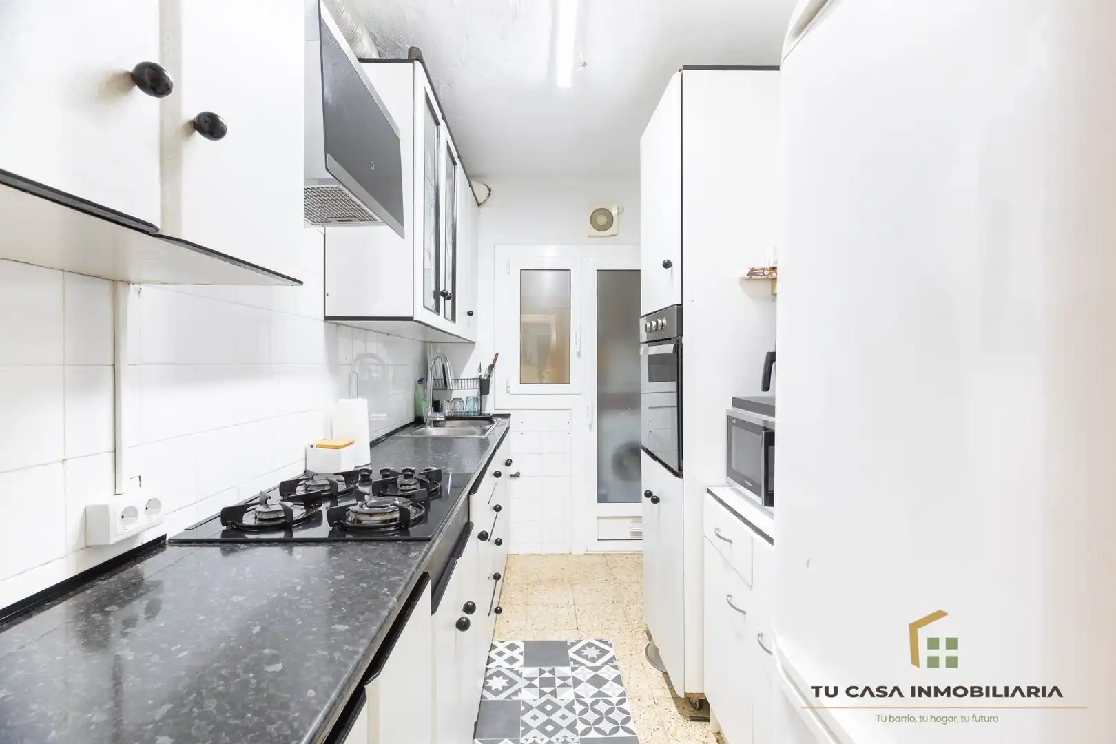 Cocina de Piso en venta en Badalona con Terraza