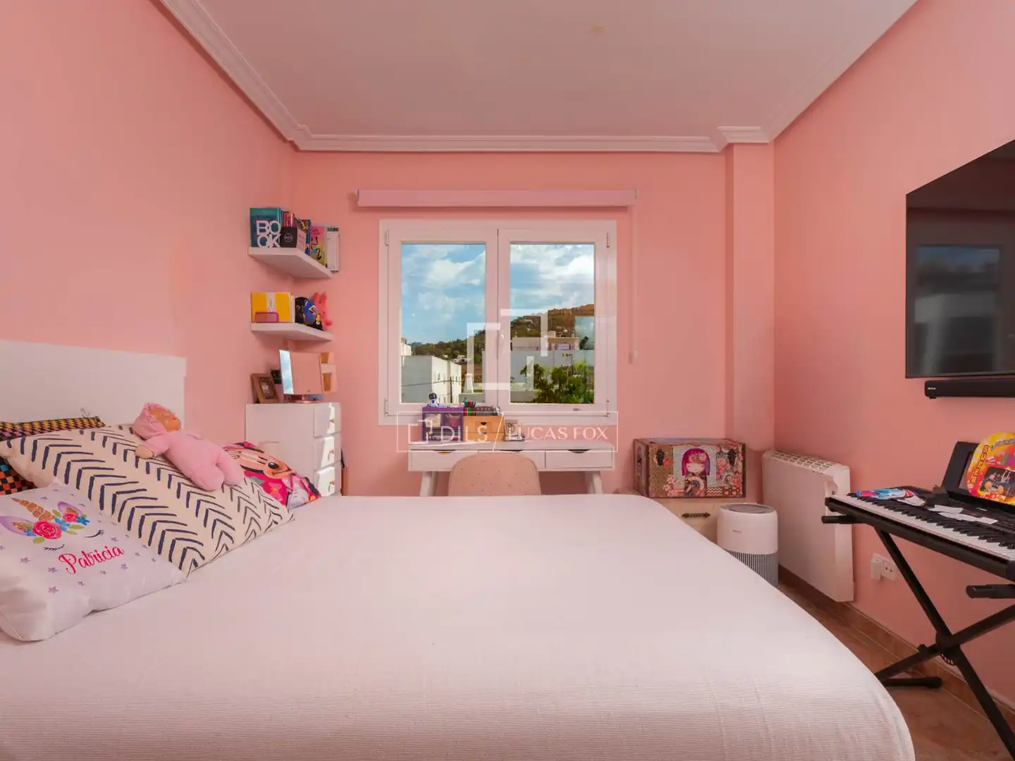 Bedroom of Flat for sale in Santa Eulària des Riu  with Air Conditioner and Furnished