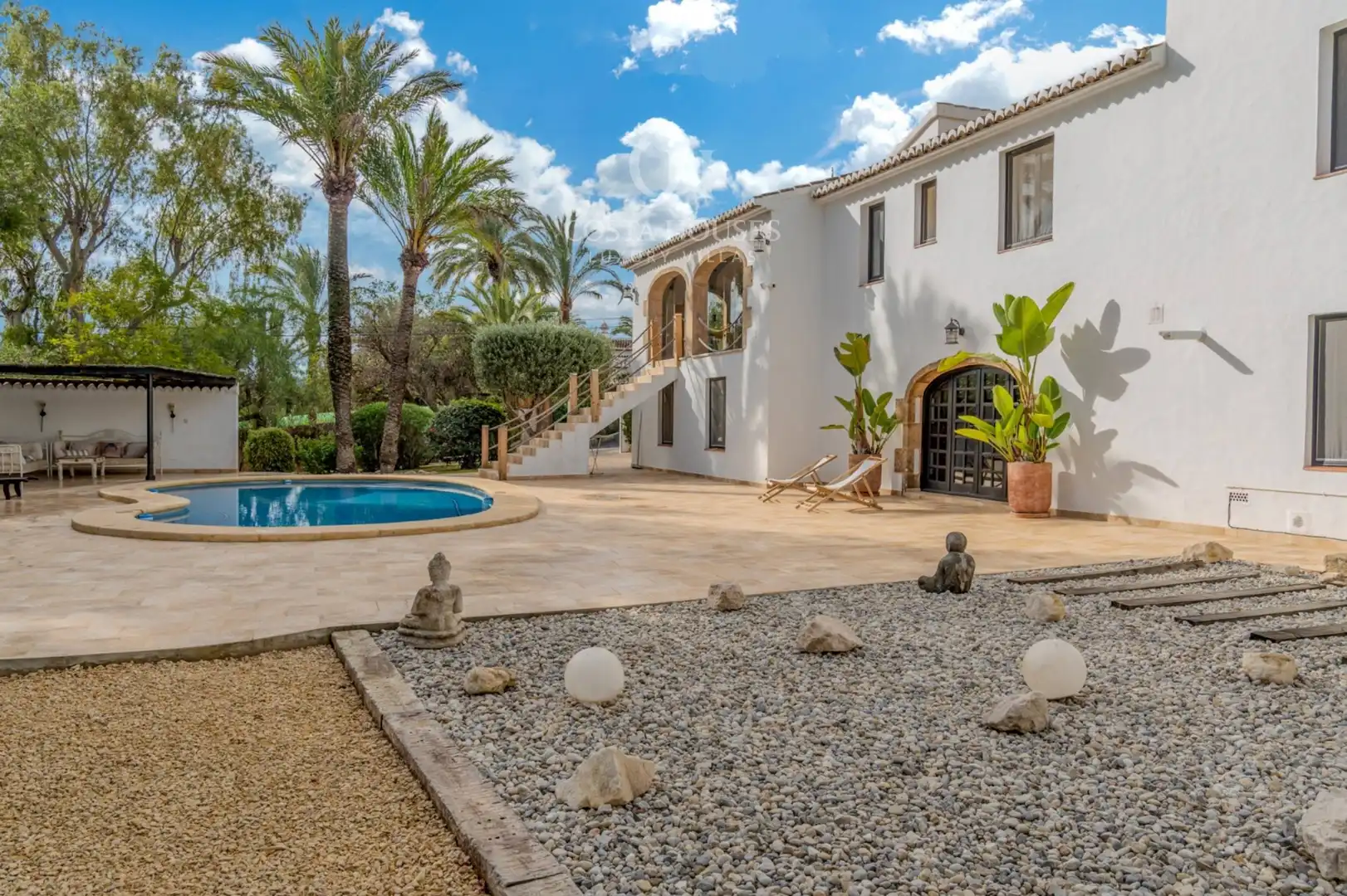 Exterior view of Houses for sale in Jávea / Xàbia  with Air Conditioner, Heating and Private garden