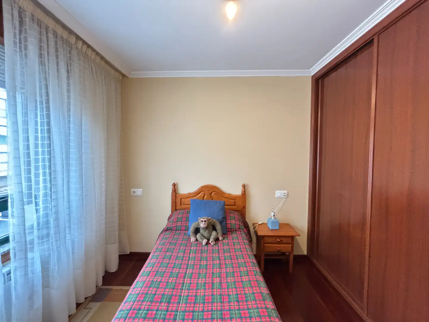 Bedroom of Flat for sale in Teo  with Heating, Storage room and Furnished
