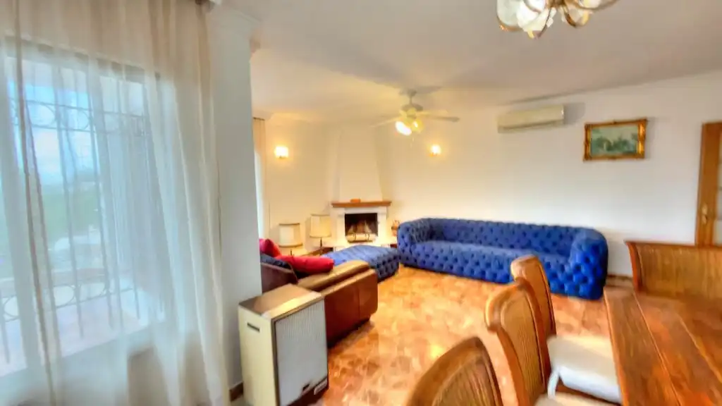 Sala de estar de Casa o chalet de alquiler en Vélez-Málaga con Jardín privado, Piscina y Amueblado