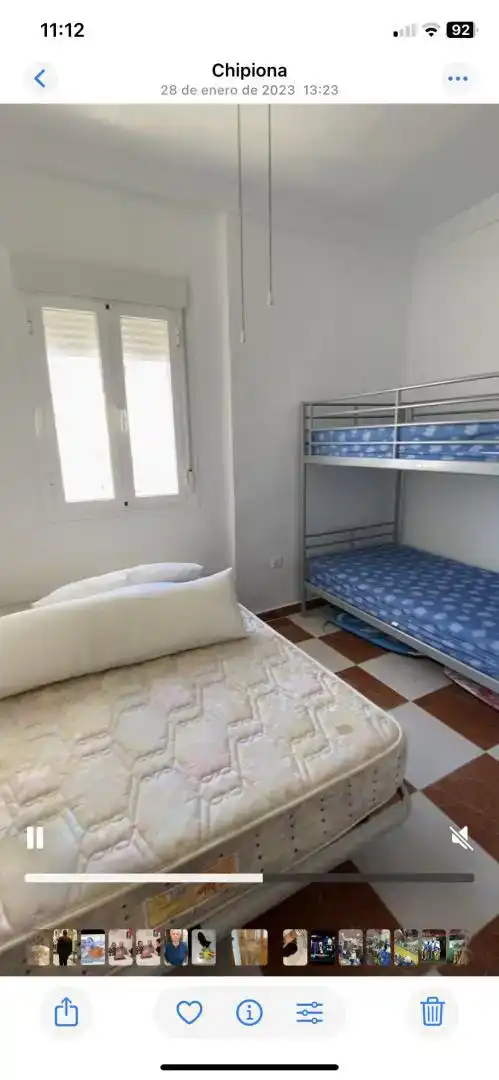 Dormitori de Pis de lloguer en Chipiona amb Aire condicionat