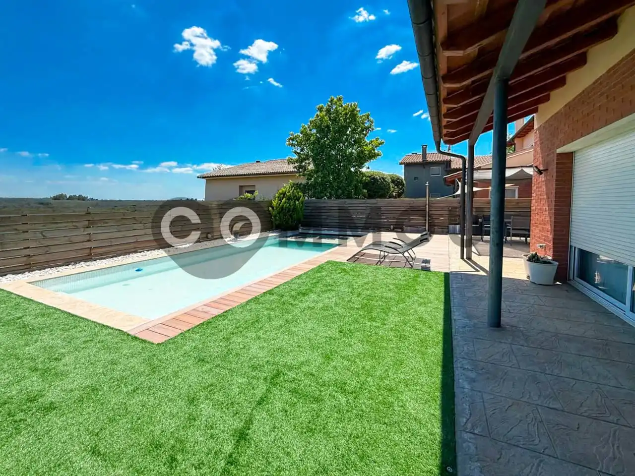 Swimming pool of Houses for sale in Gurb  with Air Conditioner, Heating and Private garden