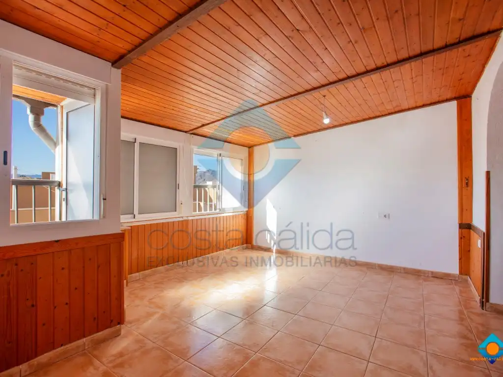 Wohnzimmer von Dachboden zum Verkauf in Mazarrón mit Terrasse und Abstellraum