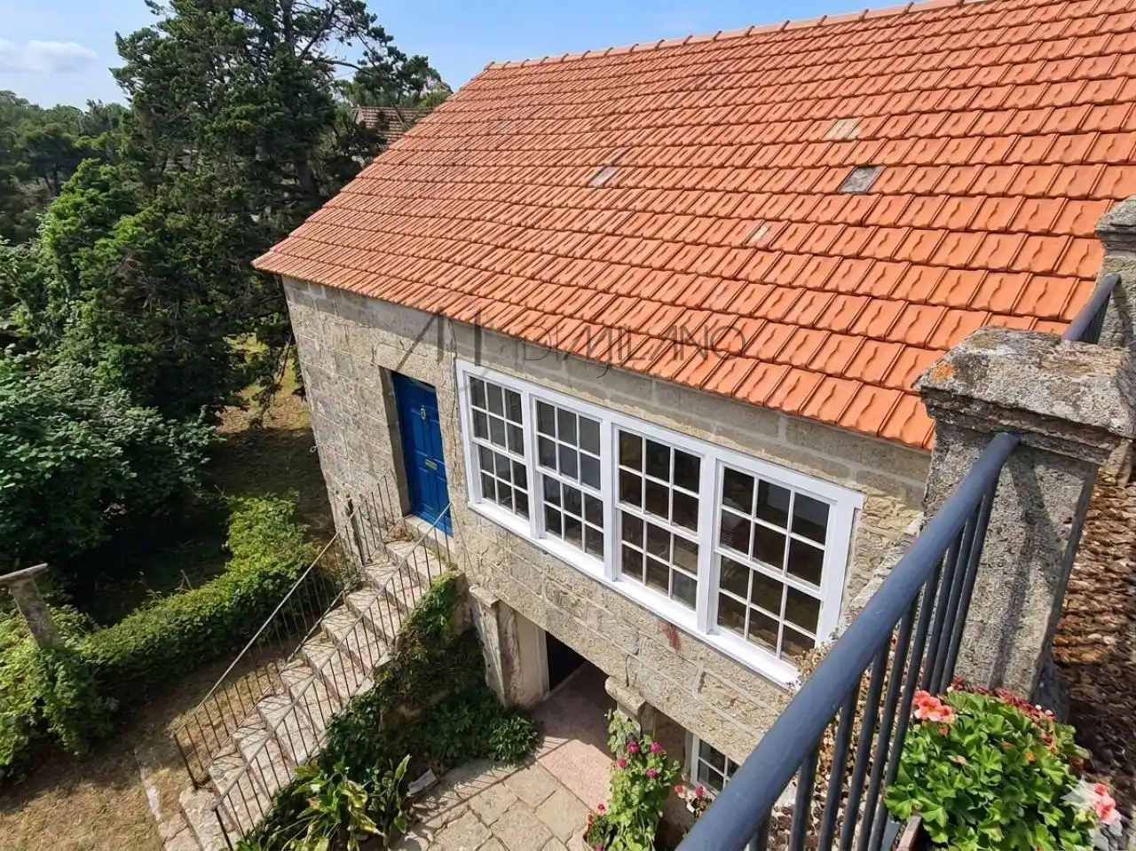 Exterior view of Houses for sale in Salvaterra de Miño  with Private garden