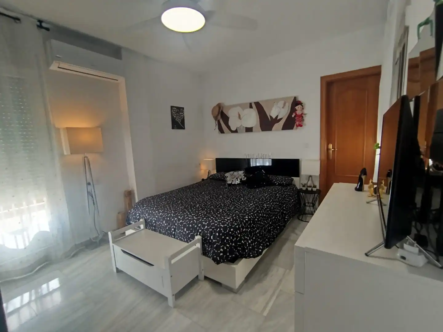 Schlafzimmer von Dachboden zum Verkauf in Albolote mit Terrasse, Abstellraum und Möbliert