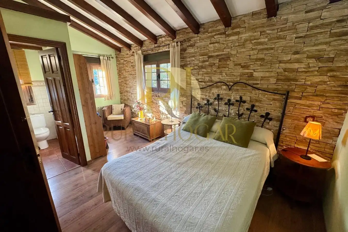 Habitación de Casa o chalet en venta en Peralejos de las Truchas con Calefacción, Jardín privado y Parquet
