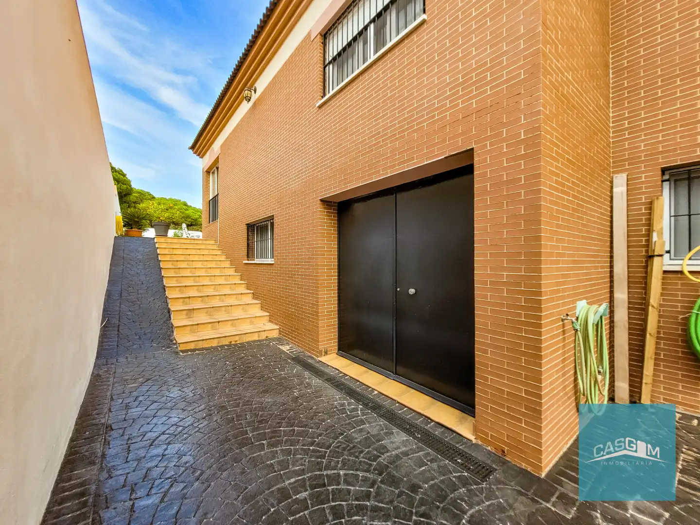 Exterior view of Houses for sale in Aljaraque  with Air Conditioner, Heating and Private garden
