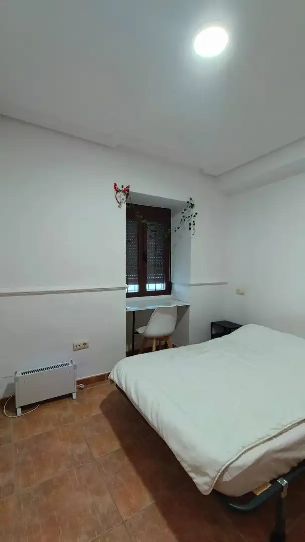 Bedroom of Houses for share in Jaén  with Air Conditioner, Private garden and Terrace