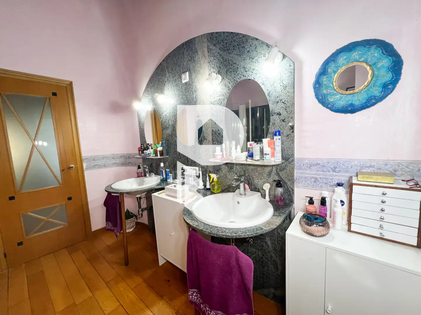 Baño de Casa o chalet en venta en Vallirana con Aire acondicionado, Calefacción y Terraza