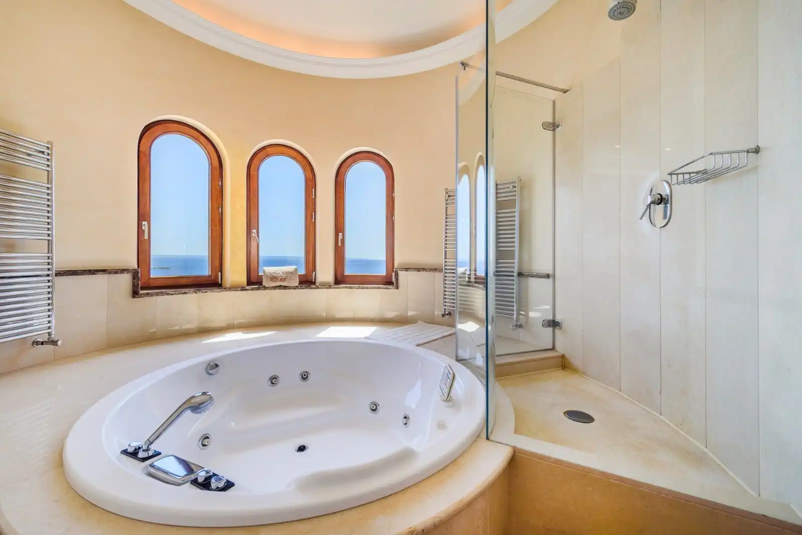Bathroom of Houses for rent in Calvià  with Air Conditioner, Heating and Private garden