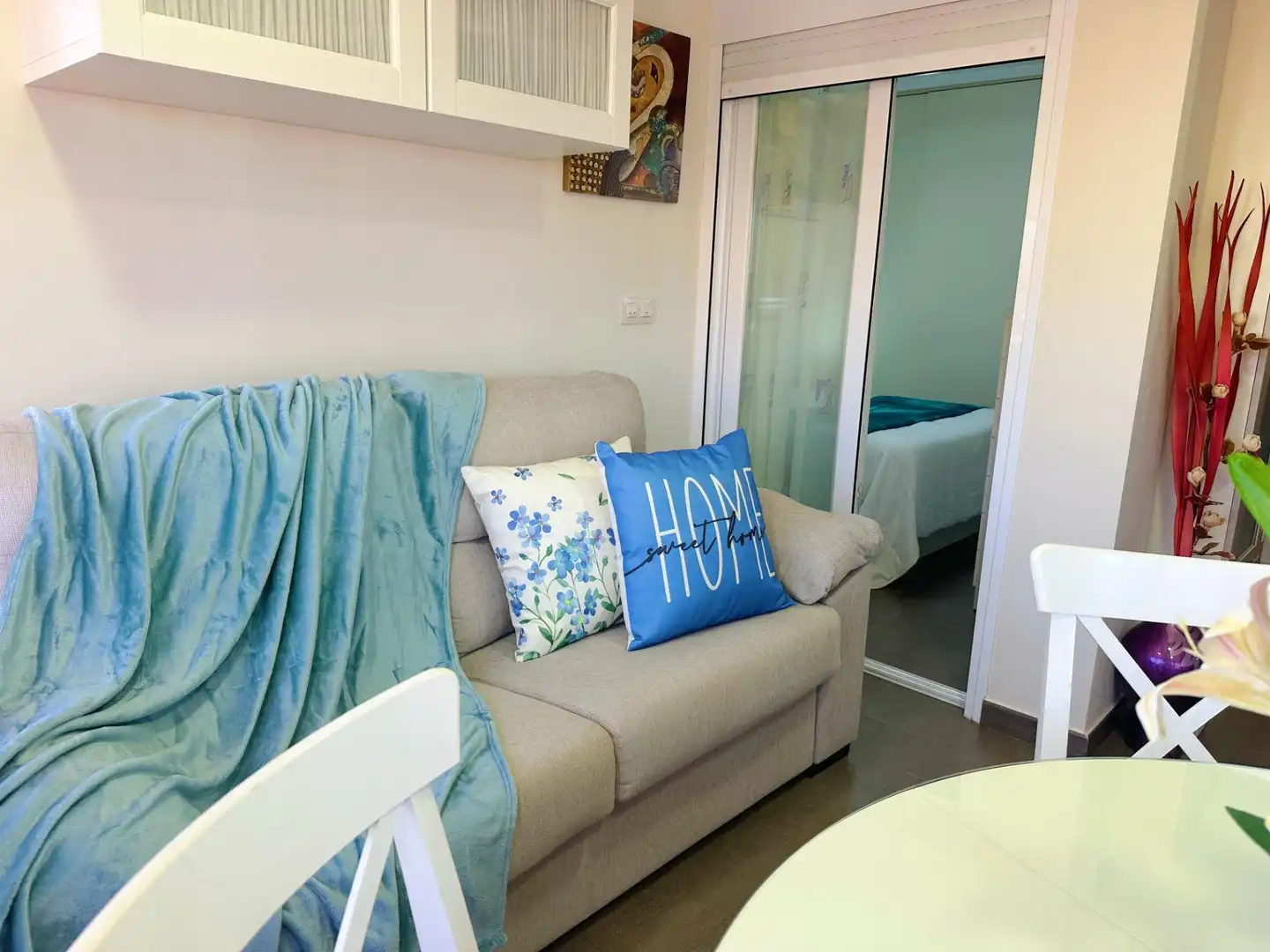 Living room of Apartments for rent in Benidorm  with Air Conditioner, Heating and Private garden