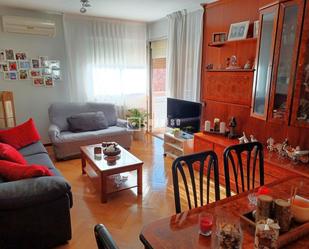 Living room of Flat for sale in  Madrid Capital  with Air Conditioner, Heating and Parquet flooring