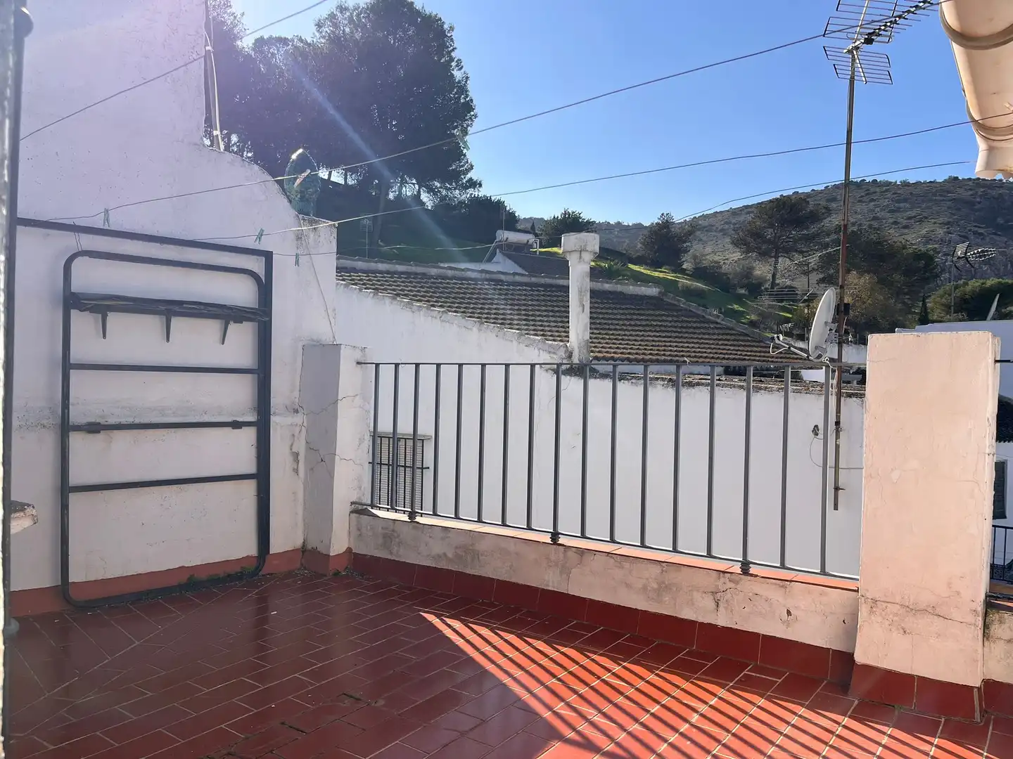 Vista exterior de Casa adosada en venda en Estepa amb Terrassa