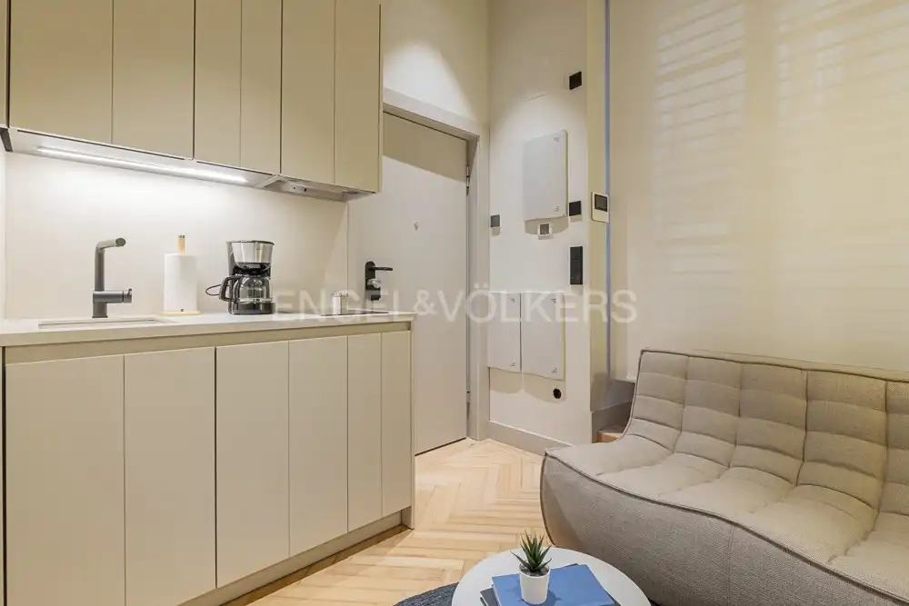 Cocina de Piso de alquiler en Madrid con Aire acondicionado, Calefacción y Amueblado