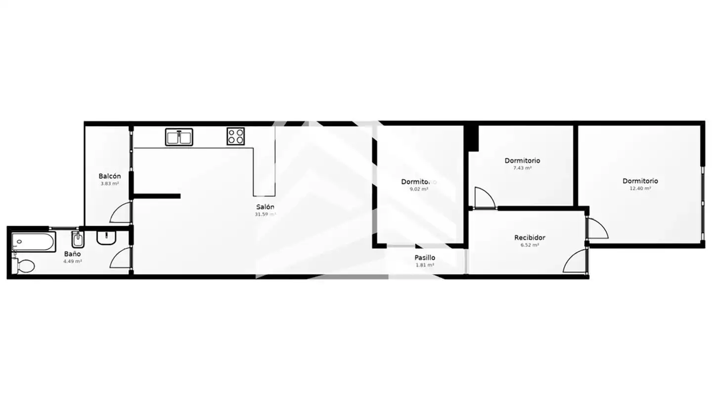 Wohnung mit Terrasse zum Verkauf in calle del Pintor Fortuny, imagen 30