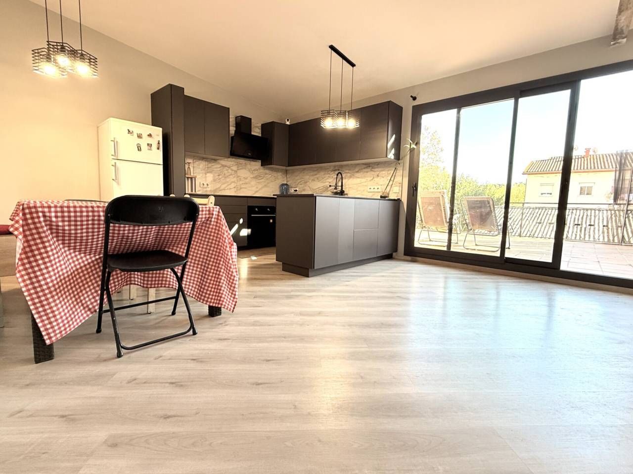 Cuina de Casa o xalet en venda en Sant Celoni amb Aire condicionat, Calefacció i Jardí privat