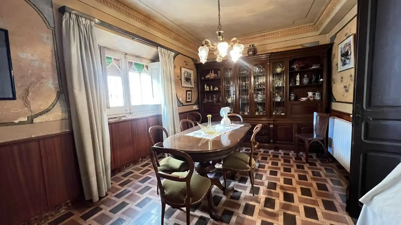 Esszimmer von Haus oder Chalet zum Verkauf in Sant Cugat Sesgarrigues mit Heizung und Balkon