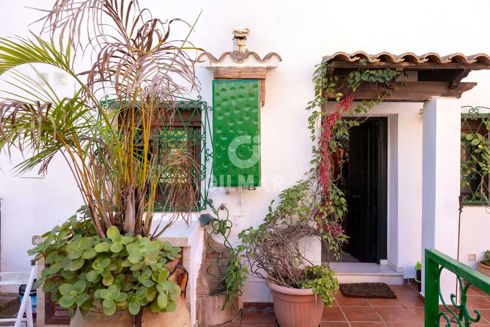 Vista exterior de Casa adosada en venda en Estepona amb Calefacció i Jardí privat