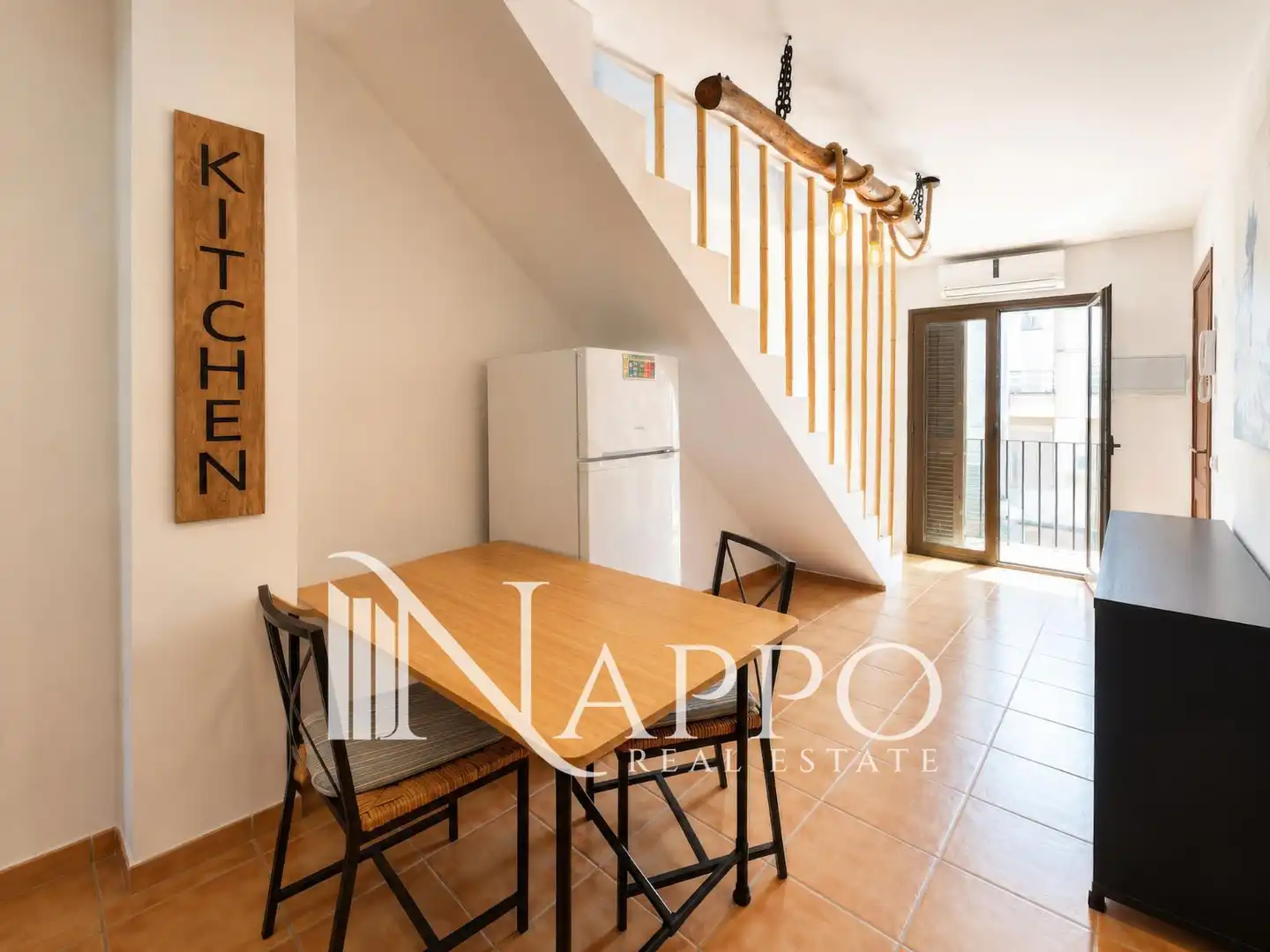 Terrasse von Maisonette zum Verkauf in  Palma de Mallorca mit Klimaanlage, Heizung und Möbliert