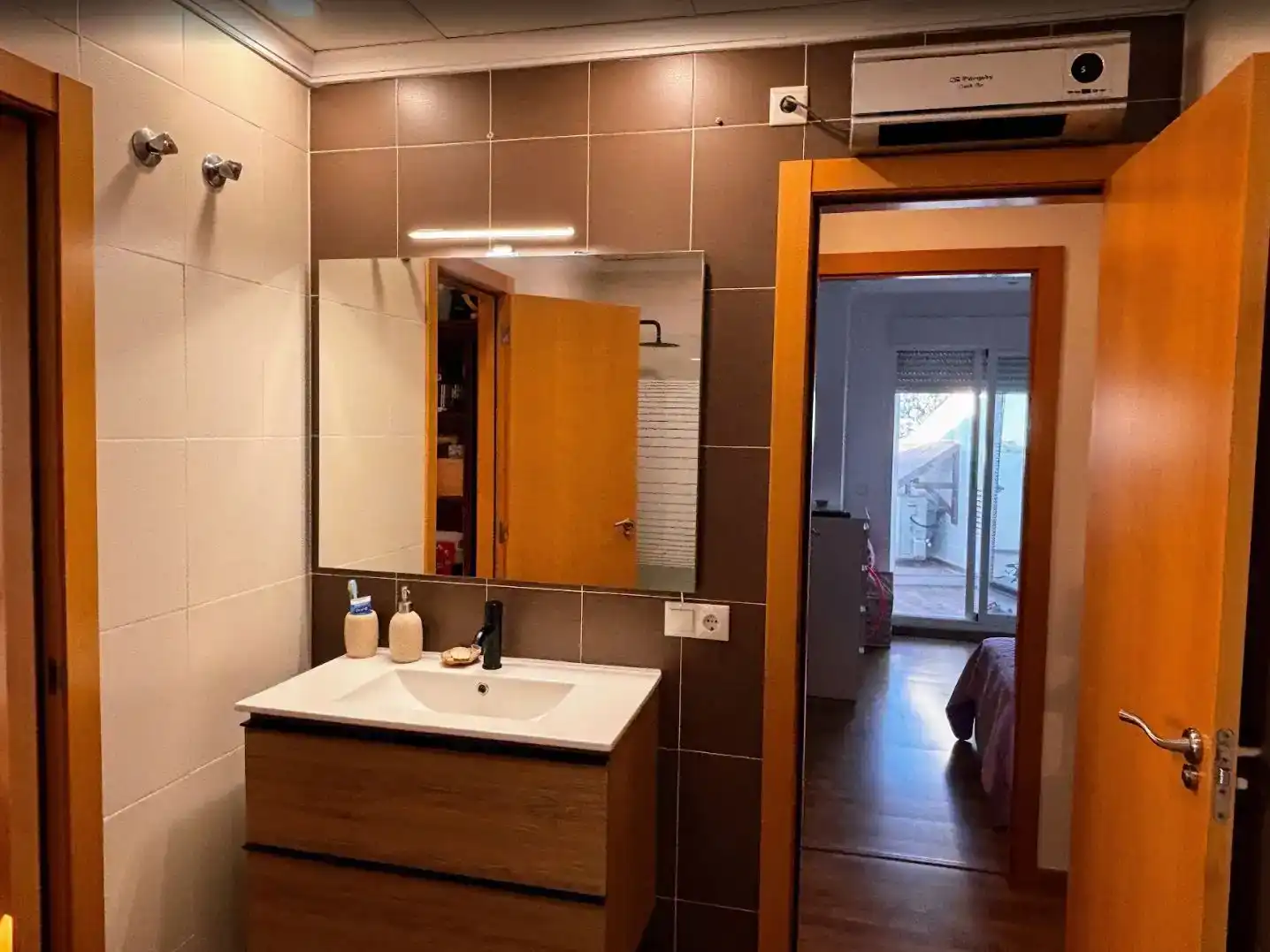 Bathroom of Flat for sale in Pedreguer  with Air Conditioner