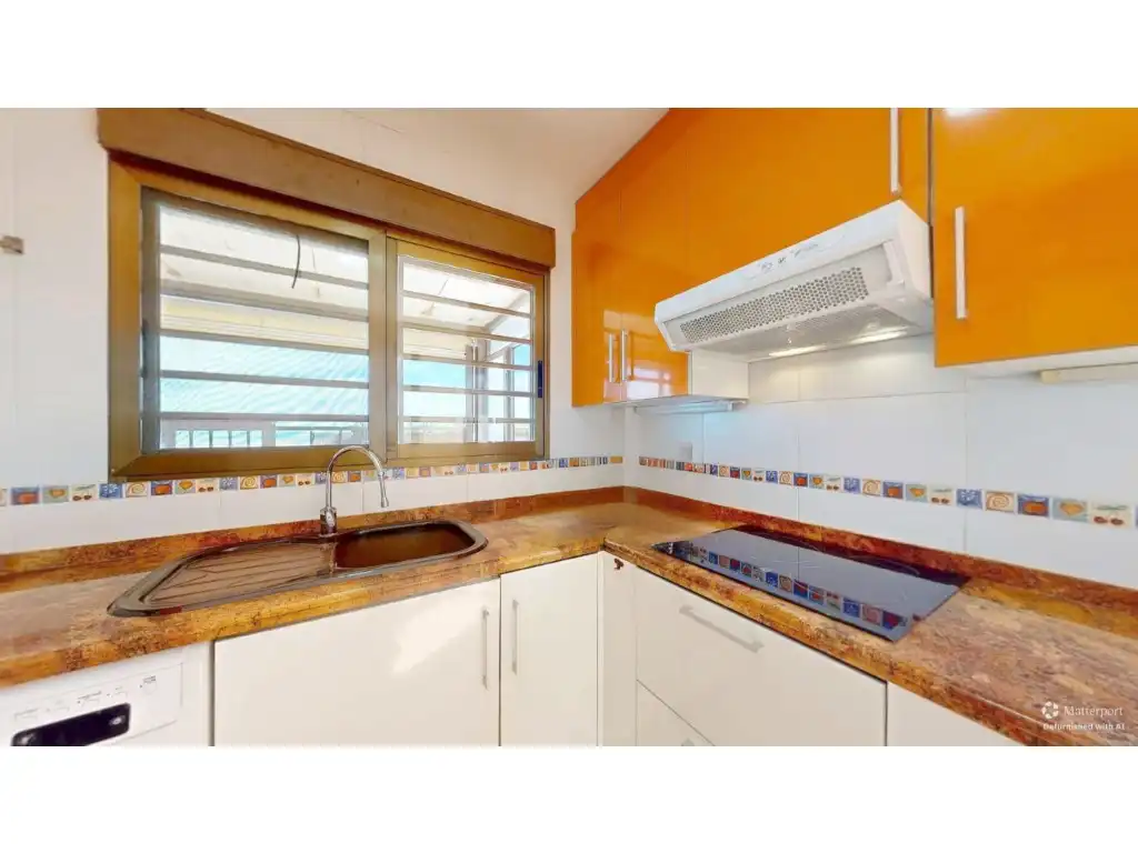 Cocina de Dúplex en venta en Tavernes de la Valldigna con Terraza