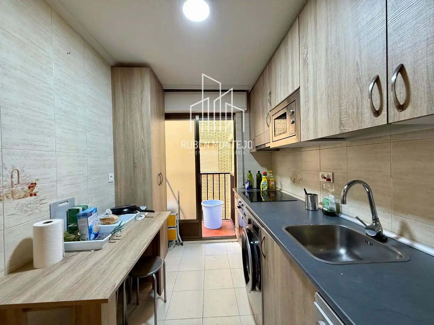 Küche von Wohnung zur Miete in Salamanca mit Heizung, Parkett und Terrasse