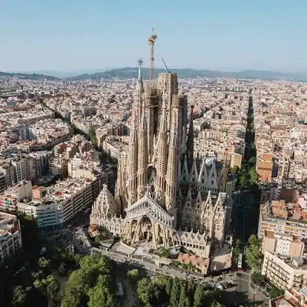 Vista exterior de Apartamento en venta en Barcelona con Parquet y Balcón