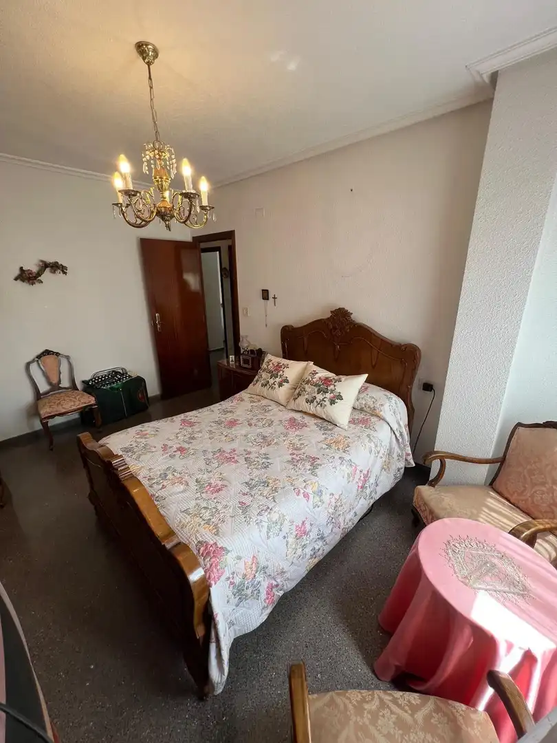 Bedroom of Flat for sale in Murcia  with Storage room, Furnished and Balcony