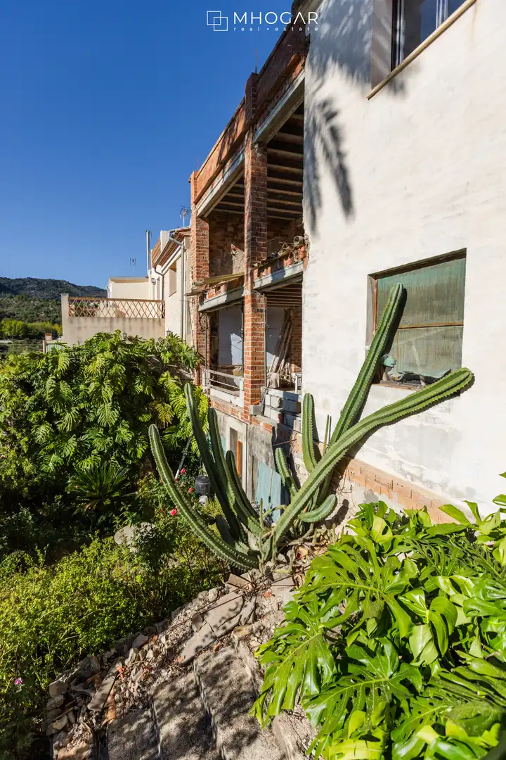 Vista exterior de Finca rústica en venta en La Vall de Laguar con Jardín privado, Terraza y Balcón