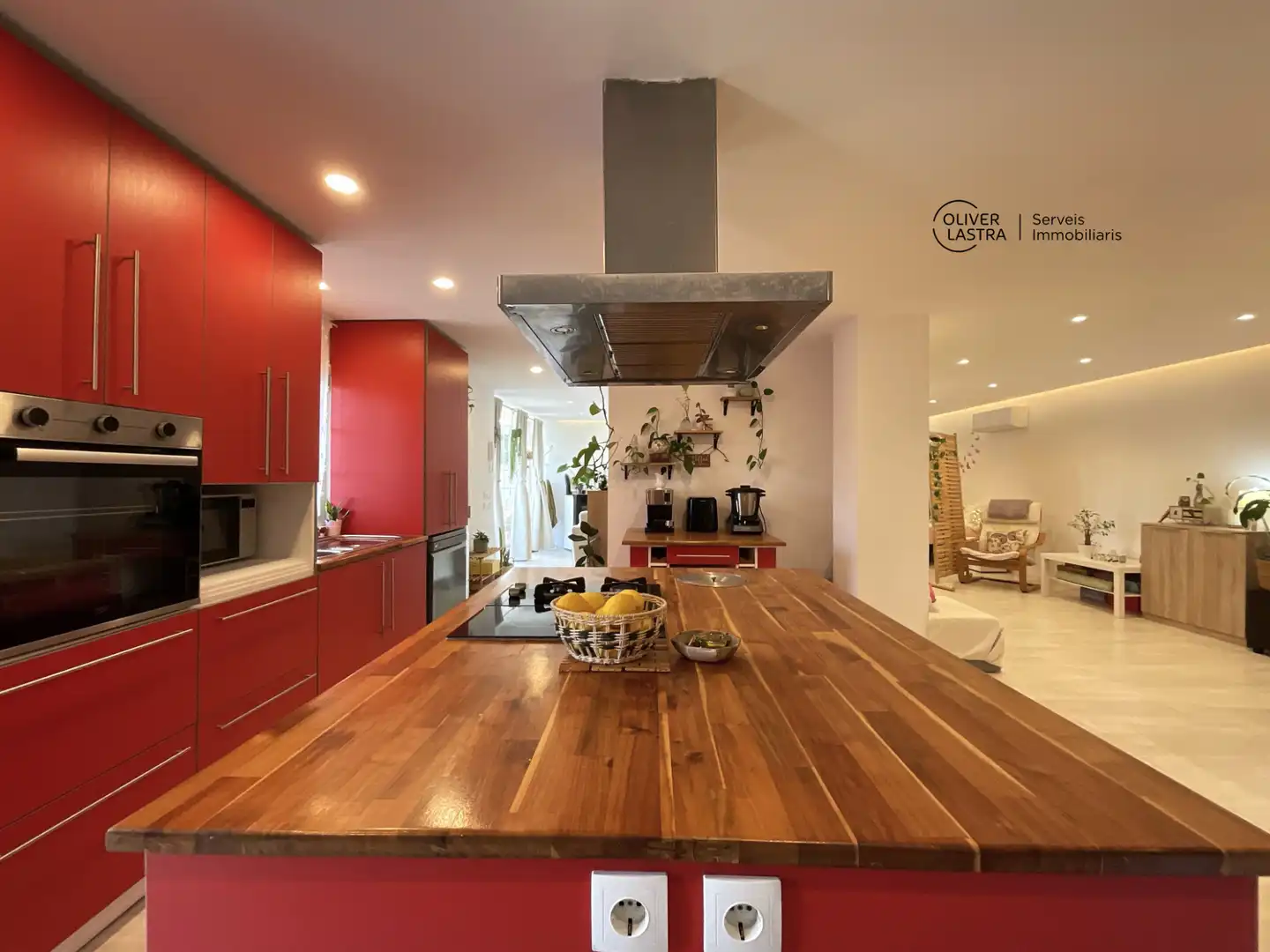 Cocina de Casa o chalet en venta en Corbera de Llobregat con Aire acondicionado, Jardín privado y Parquet