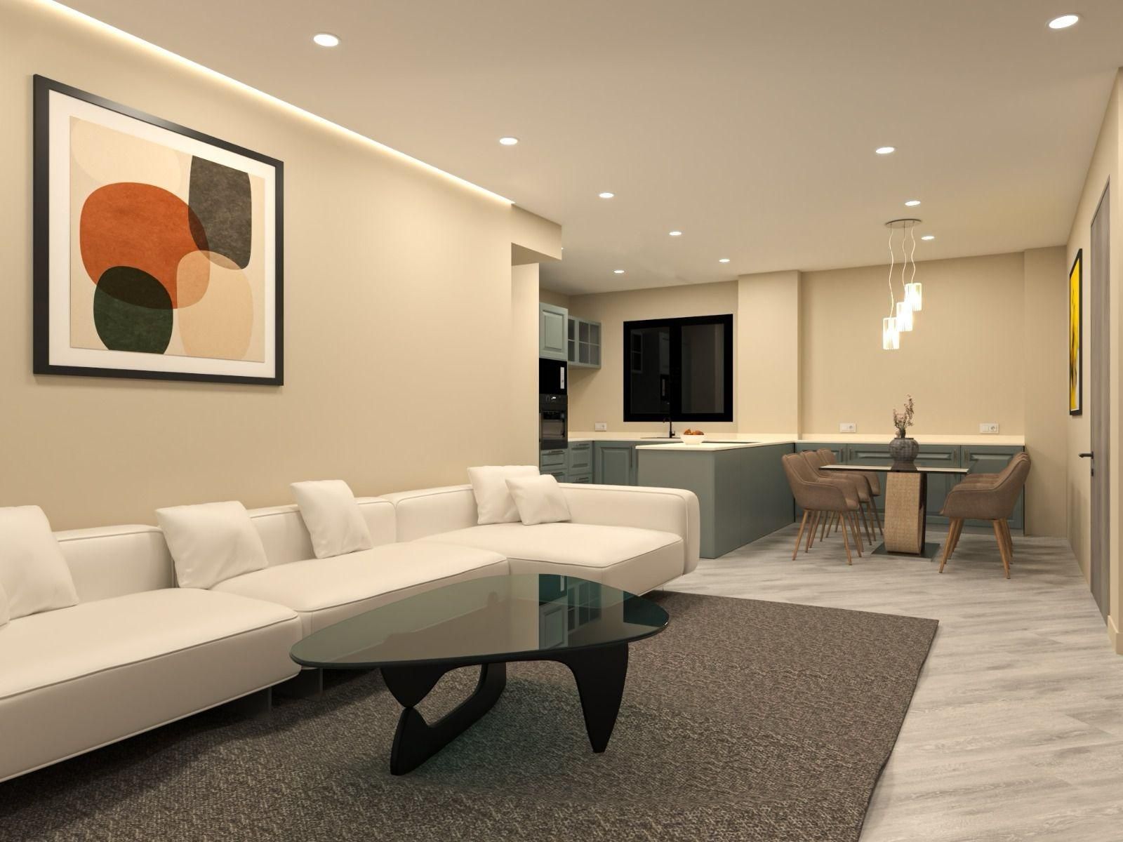 Living room of Flat for sale in Málaga Capital  with Air Conditioner, Heating and Terrace