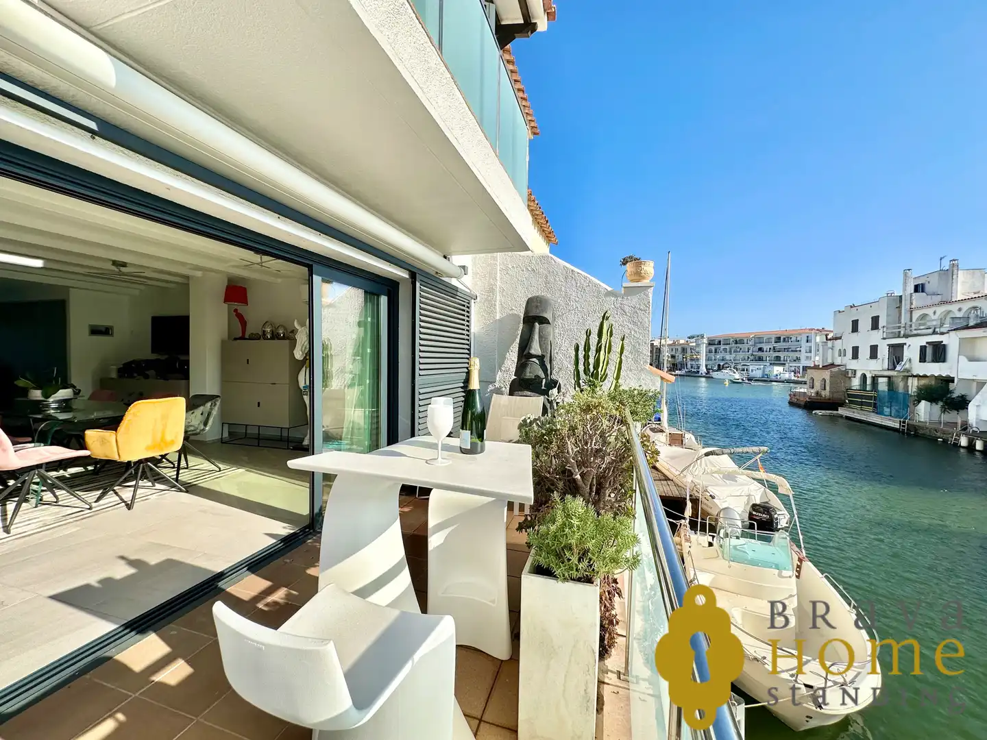 Terraza de Casa o chalet en venta en Empuriabrava con Aire acondicionado, Terraza y Piscina