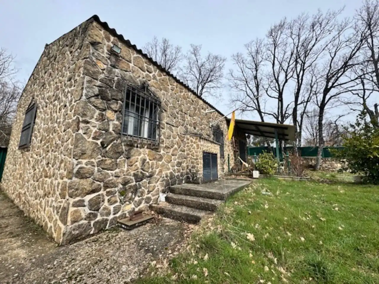 Vista exterior de Casa o chalet en venta en La Acebeda con Calefacción, Jardín privado y Terraza