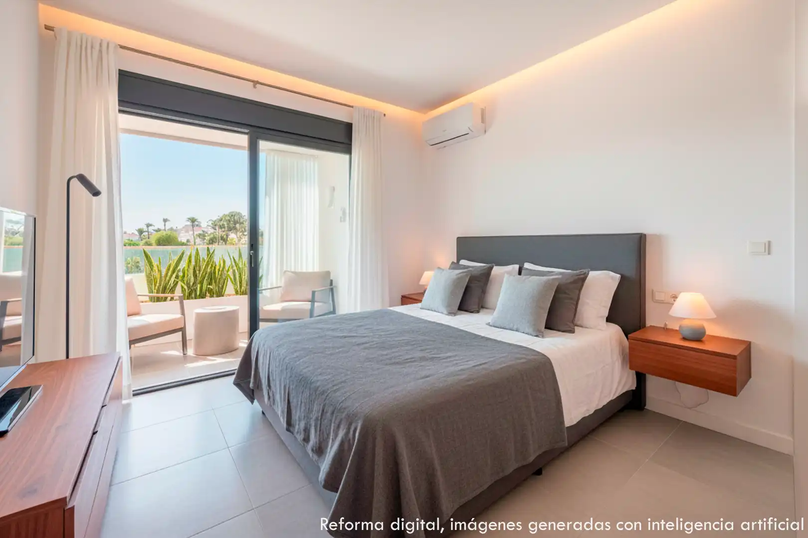Habitación de Apartamento en venta en Villajoyosa / La Vila Joiosa con Piscina, Amueblado y Piscina comunitaria