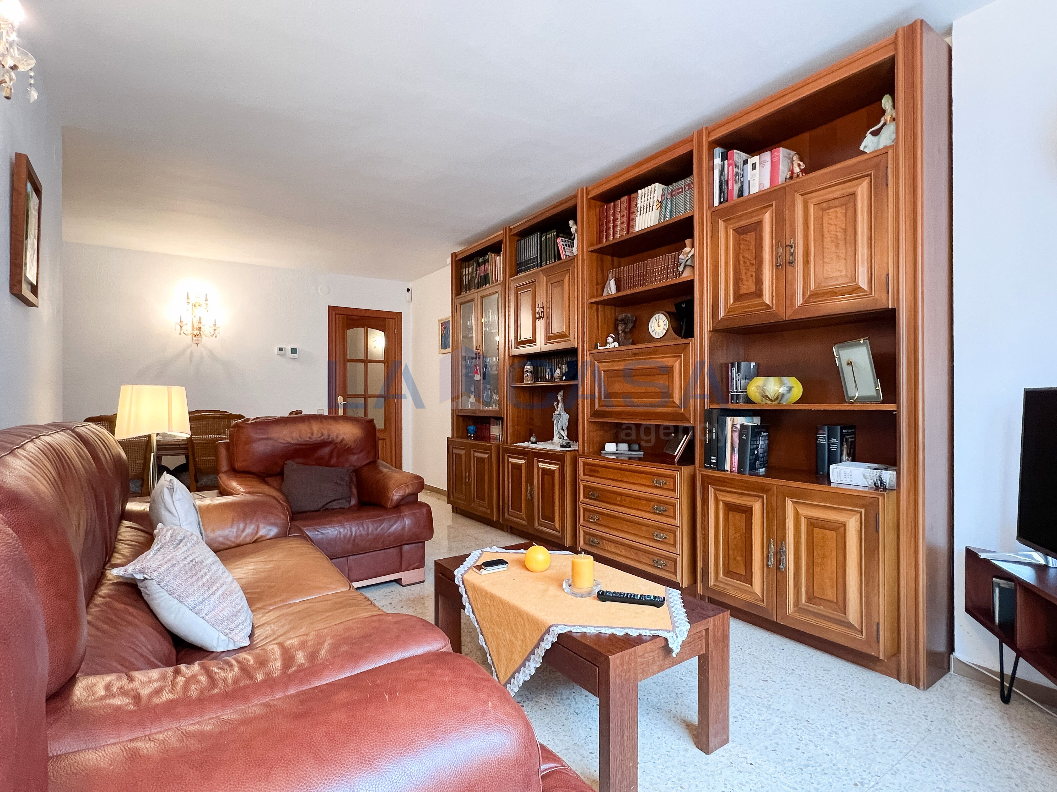 Sala d'estar de Pis en venda en  Barcelona Capital amb Calefacció