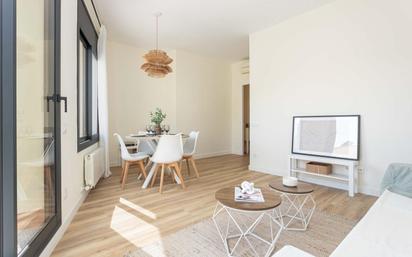 Sala d'estar de Àtic en venda en  Barcelona Capital amb Aire condicionat, Calefacció i Parquet