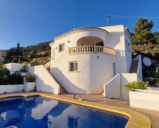 Exterior view of House or chalet for sale in Xaló  with Swimming Pool