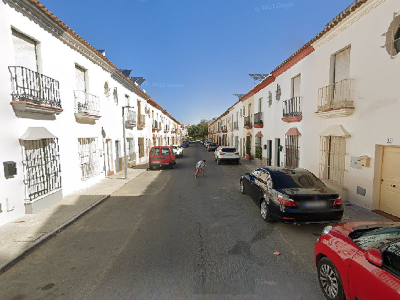 Exterior view of House or chalet for sale in Marchena  with Heating and Swimming Pool