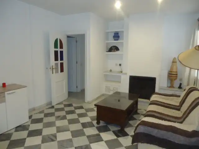 Sala de estar de Dúplex de alquiler en Granada con Calefacción, Terraza y Amueblado