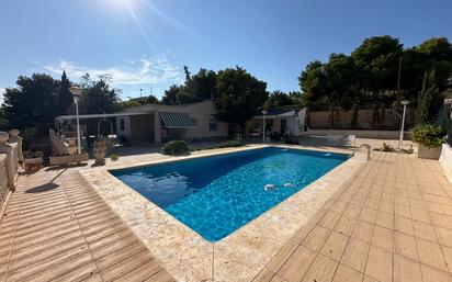 Piscina de Casa o xalet en venda en Elche / Elx amb Aire condicionat, Terrassa i Piscina