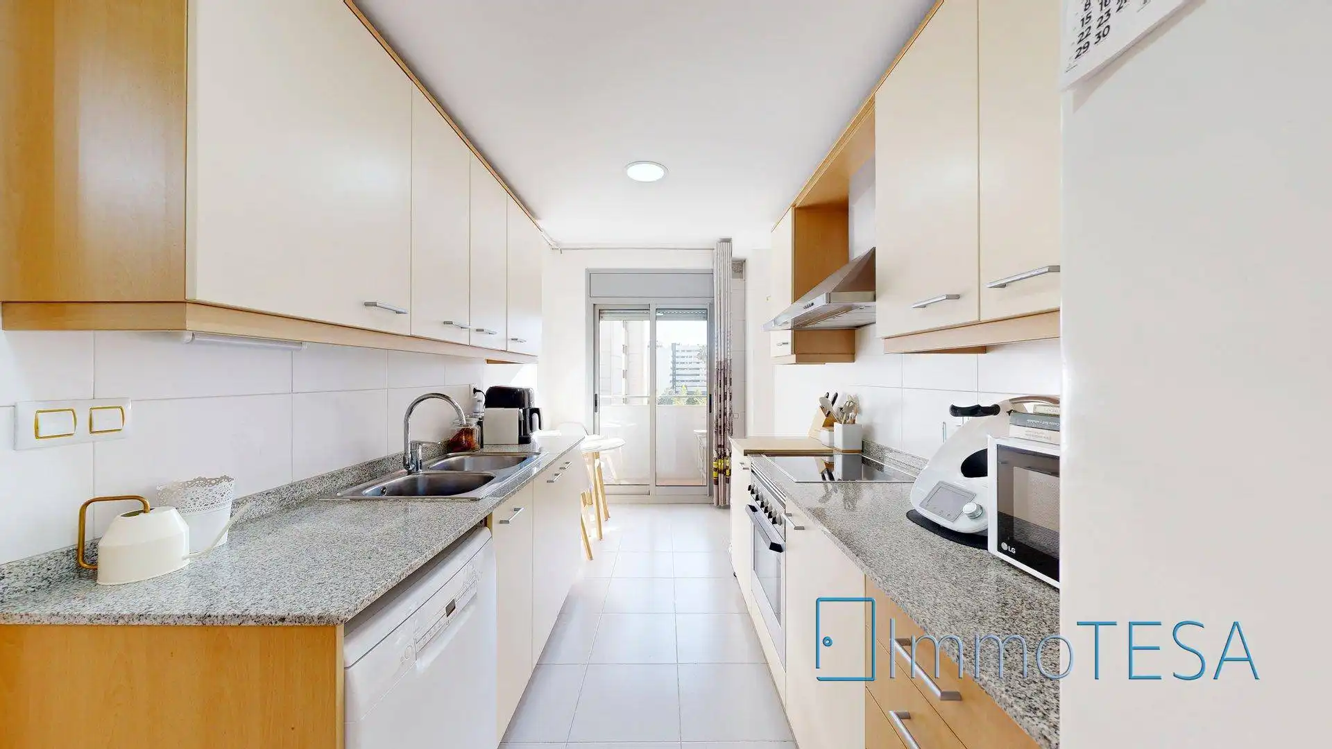 Kitchen of Flat for sale in Barberà del Vallès  with Air Conditioner, Heating and Parquet flooring