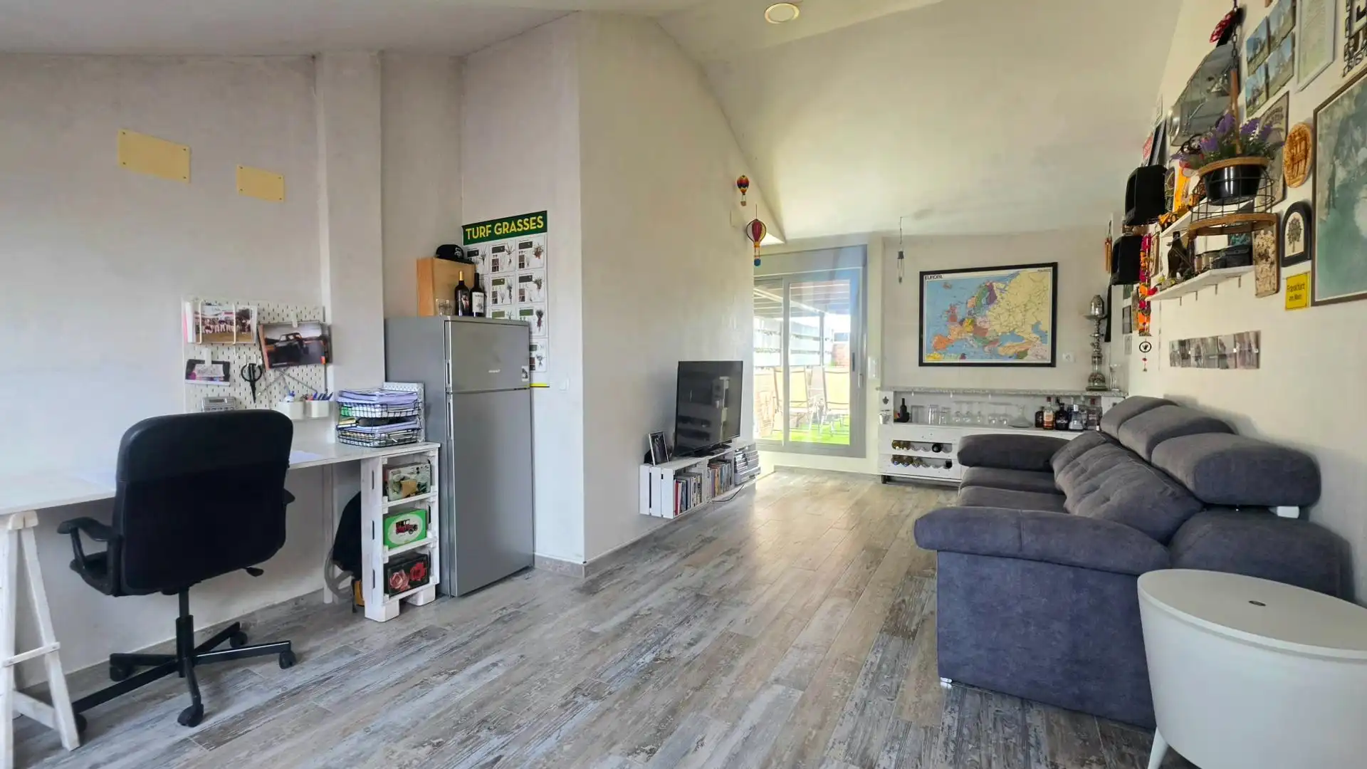 Living room of Attic for sale in San Javier  with Air Conditioner, Private garden and Terrace